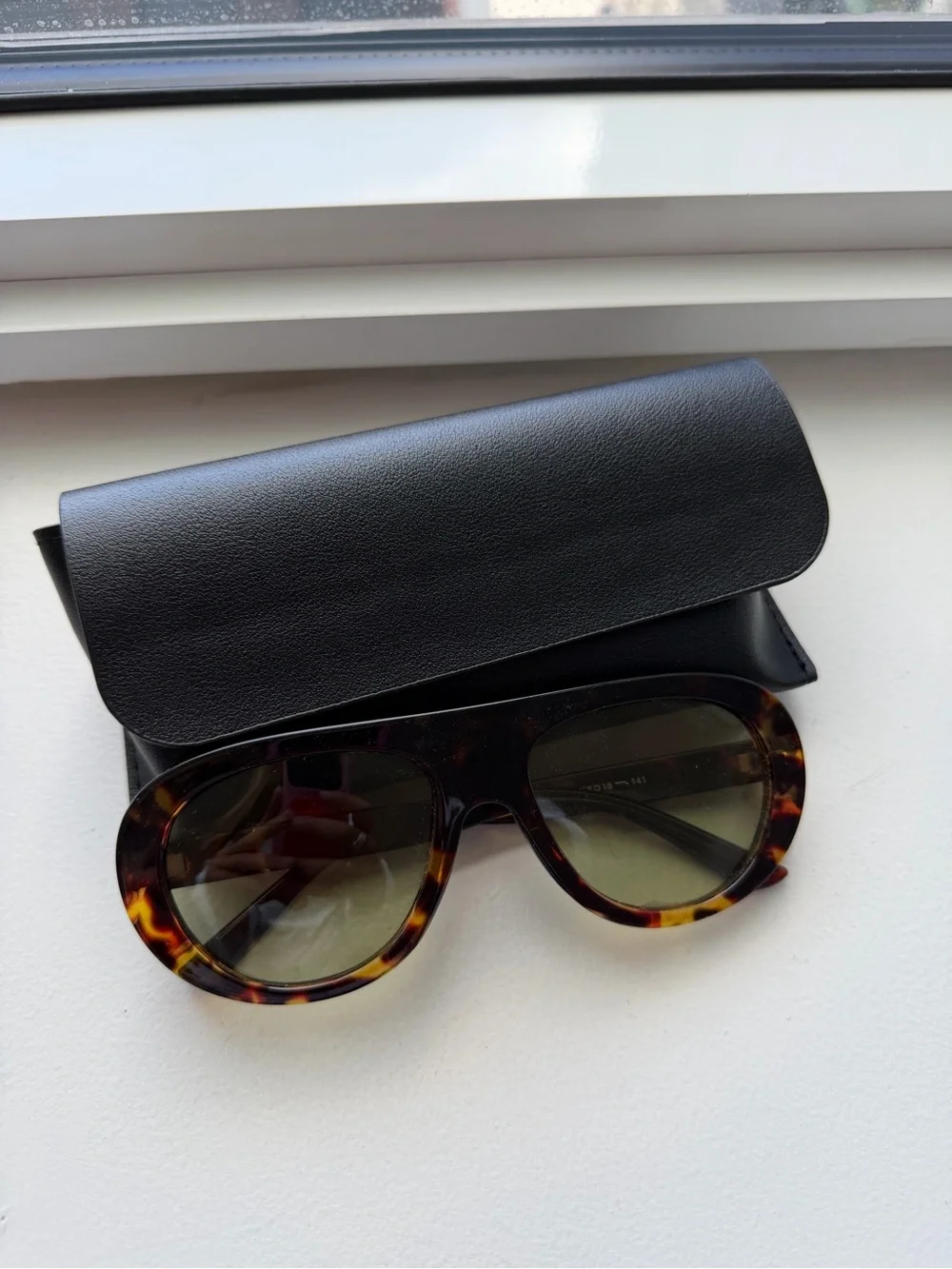 Nordstrom Fifth & Ninth Oeane 55mm Polarized Aviator Sunglasses